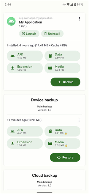 Swiftbackup