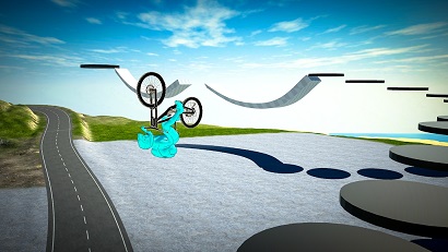 自行车极限骑手3D游戏1 