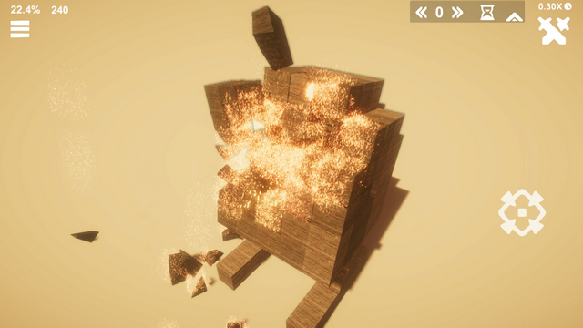 沙漠破坏沙盒模拟3 
